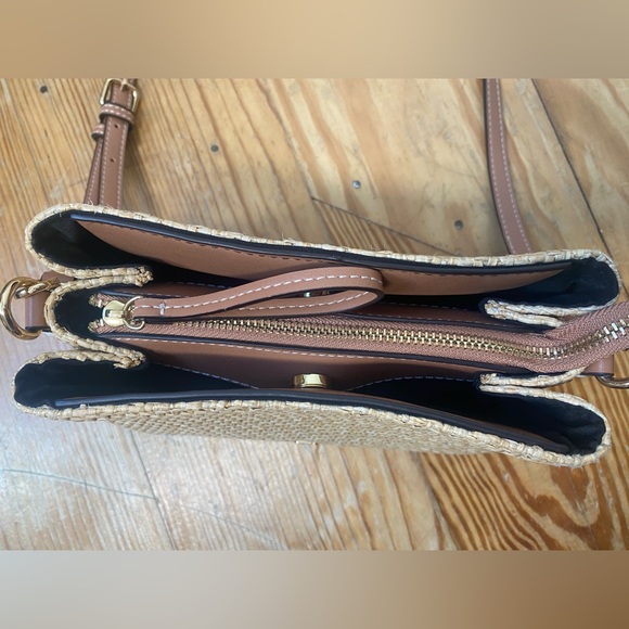 PARFOIS Basket Weave Textured Structured Sling Bag - Picture 6 of 11